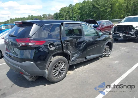 2021 Nissan Rogue S Intelligent Awd z USA, uszkodzony, nr VIN 5N1AT3AB2MC707405